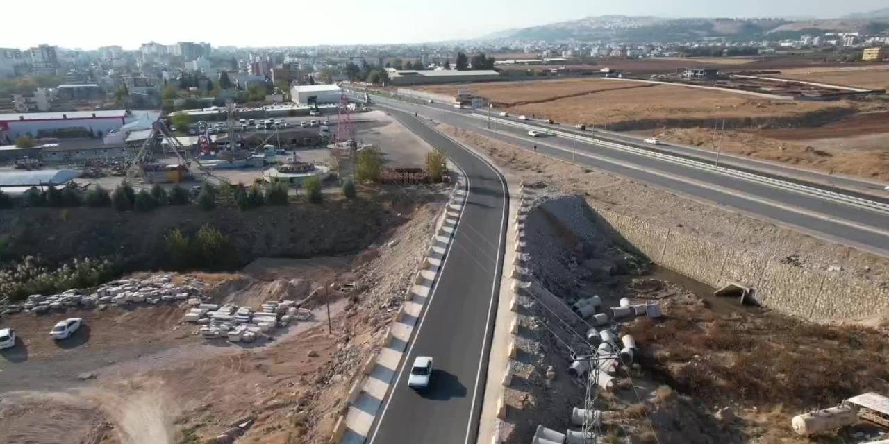 Adıyaman Belediyesi trafiği rahatlatacak alternatif yolu hizmete açtı